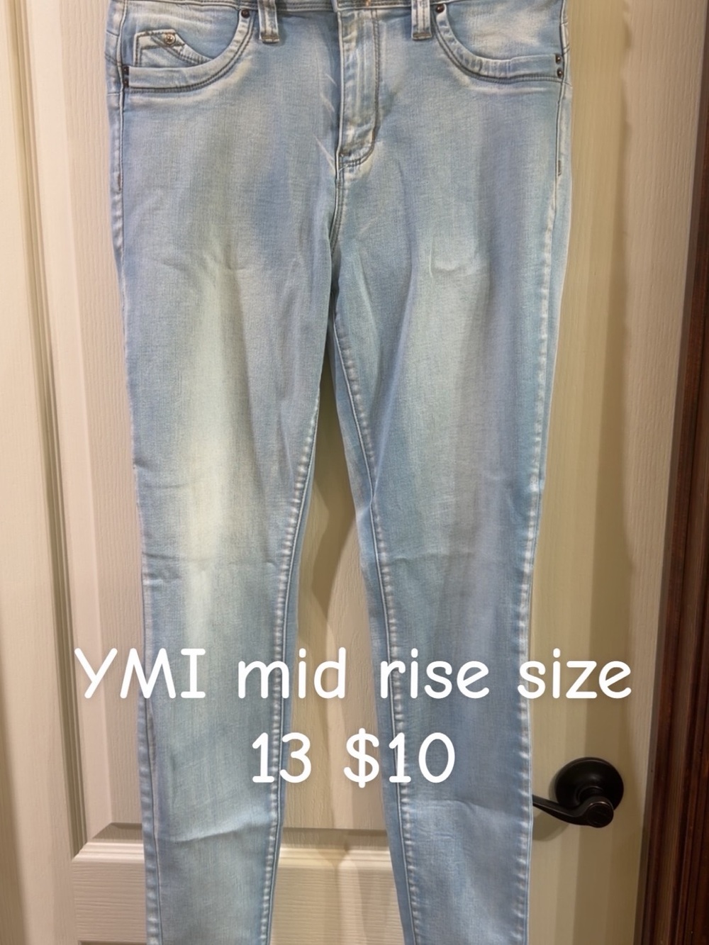 YMI Light Blue Skinny Jeans - Women's